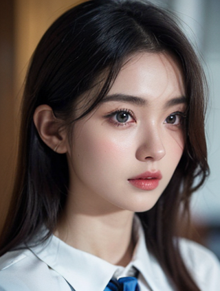 优雅简约的黑色半身裙与不同上衣颜色的完美搭配：以图片解析时尚范式